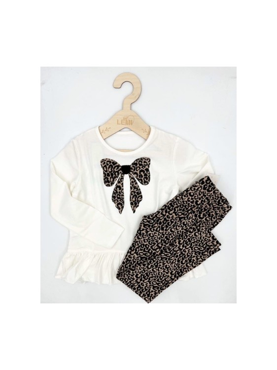 Bluzka dziewczęca z falbanką KOKARDA 2 AIPI