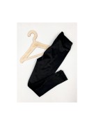 Legginsy dziewczęce bawełna welur Milbo