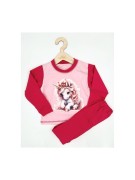 Piżama dziewczęca dwuczęściowa Jednorożec Amir