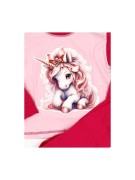 Piżama dziewczęca dwuczęściowa Jednorożec Amir