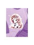 Piżama dziewczęca dwuczęściowa Jednorożec Amir