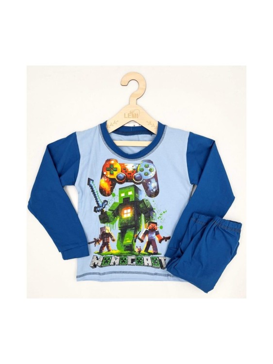 Piżama chłopięca dwuczęściowa  Minecraft 2  Amir