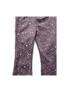 Dzwony dziewczęce welur w złote plamki Lambda