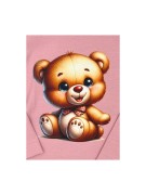 Bluzka dziewczęca bawełna długi rękaw MIŚ Milbo