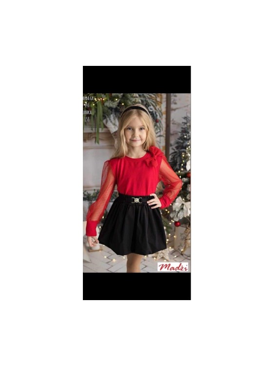 Spódnica dziewczęca bombka galowa świąteczna Madżi