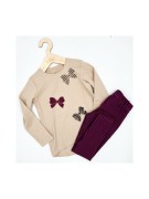 Bluzka dziewczęca TRZY KOKARDKI AIPI