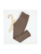 Legginsy dziewczęce bawełna kratka AIPI