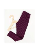 Legginsy dziewczęce bawełna kratka AIPI