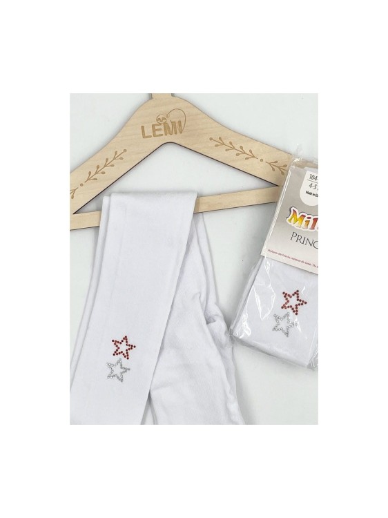 Rajstopy dziewczęce Milusie Princessa gwiazdki B 1264