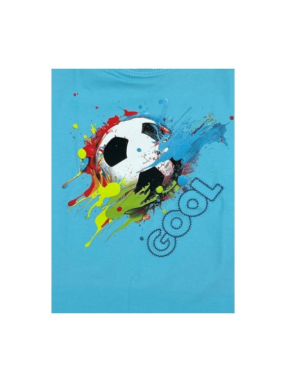 T-shirt chłopięcy bawełna polski PIŁKA AIPI