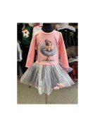 Sukienka dziewczęca tiul kulki BALETNICA Mała Lady