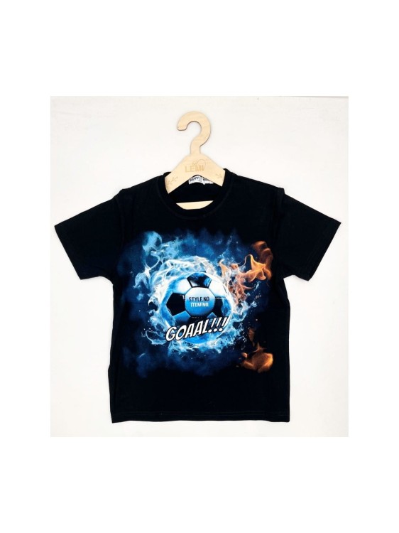 T-shirt chłopięcy bawełna PIŁKA ŚWIECI W CIEMNOŚCI Happy House