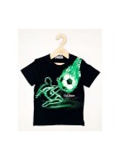 T-shirt chłopięcy bawełna PIŁKA 2 Happy House ŚWIECI W CIEMNOŚCI