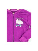 Bluza dziewczęca bomberka bawełna polska Pusheen na zamek