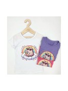 T-shirt dziewczęcy bawełniany PUSHEEN