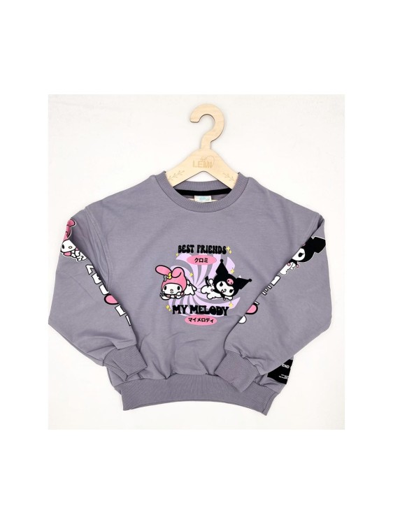 Bluza dziewczęca bawełna KUROMI Lidmar