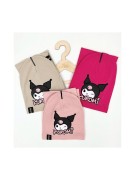 Komplet czapka plus komin dla dziewczynki wiosenny KUROMI 4-14 lat Focus