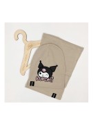 Komplet czapka plus komin dla dziewczynki wiosenny KUROMI 4-14 lat Focus