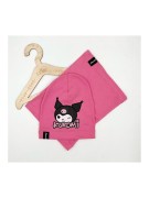 Komplet czapka plus komin dla dziewczynki wiosenny KUROMI 4-14 lat Focus