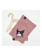 Komplet czapka plus komin dla dziewczynki wiosenny KUROMI 4-14 lat Focus