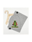 Komplet chłopięcy czapka plus komin wiosna Minecraft 3 Focus 4-14 lat