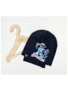 Komplet chłopięcy czapka plus komin bawełna polski wiosna ROBLOX 3-8 LAT