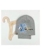 Komplet chłopięcy czapka plus komin bawełna polski PIŁKA NOŻNA 3-8 lat