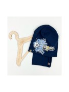 Komplet chłopięcy czapka plus komin bawełna polski PIŁKA NOŻNA 3-8 lat