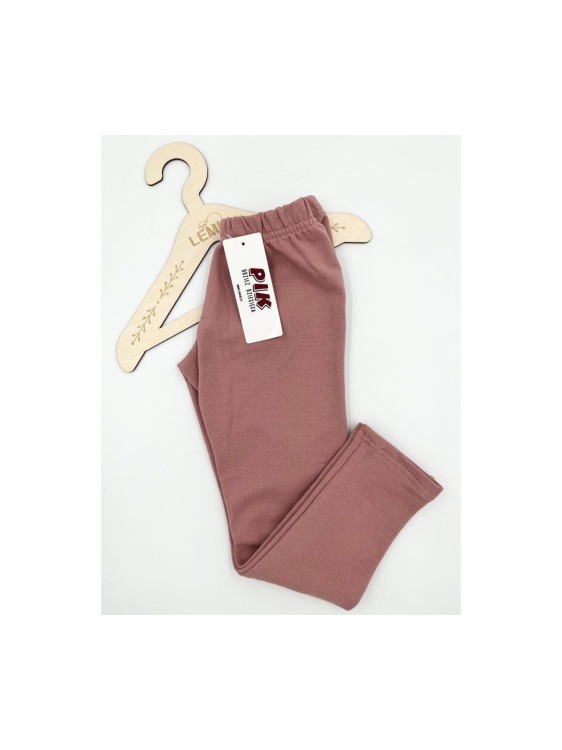 Legginsy gładkie na meszku PIK