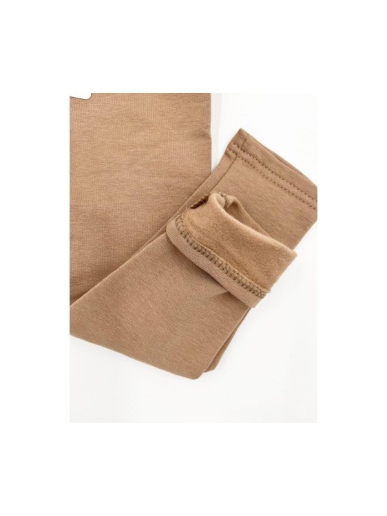 Legginsy gładkie na meszku PIK