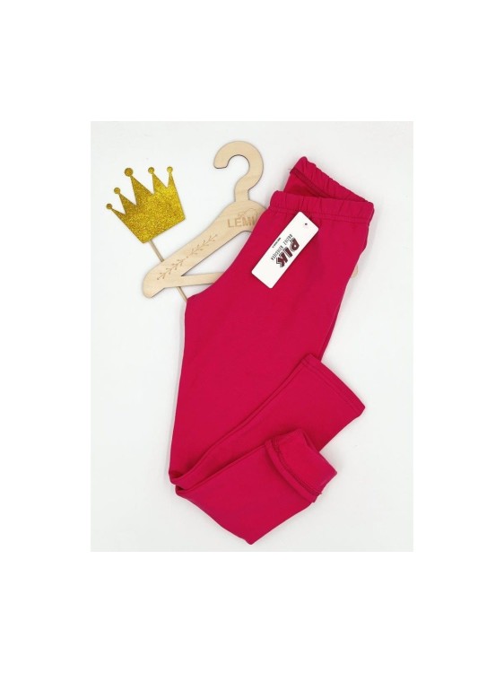 Legginsy gładkie na meszku PIK