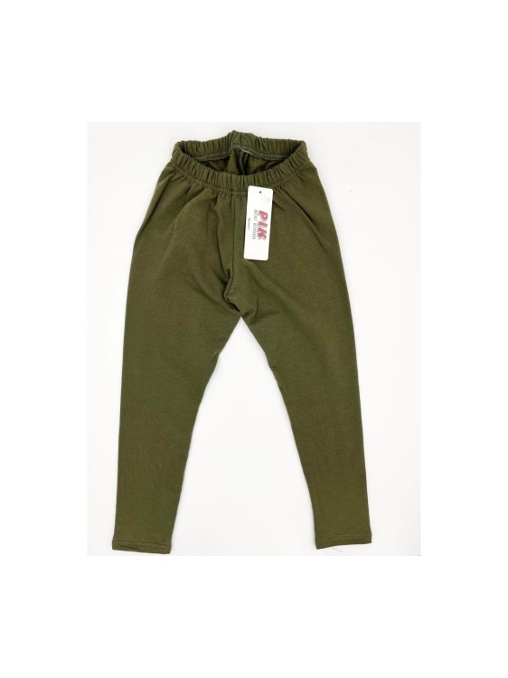 Legginsy gładkie na meszku PIK